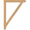 Ekena Millwork Traditional Arts & Crafts Smooth Bracket, Western Red Cedar, 3 1/2"W x 36"D x 48"H BKT04X36X48TRA03SWR - alternate 3